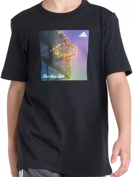 Other - adidas Kids' 3-Stripe Lights Graphic Tee
